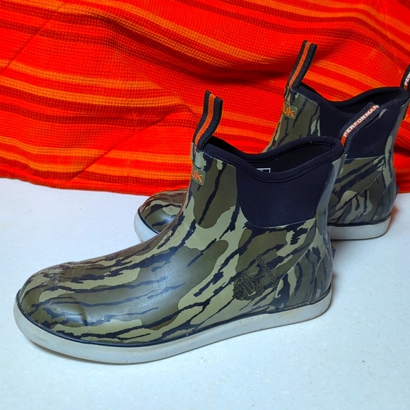 Huk Shoes Huk Mossy Oak Rogue Wave Fishing Outdoor Slip On Rubber